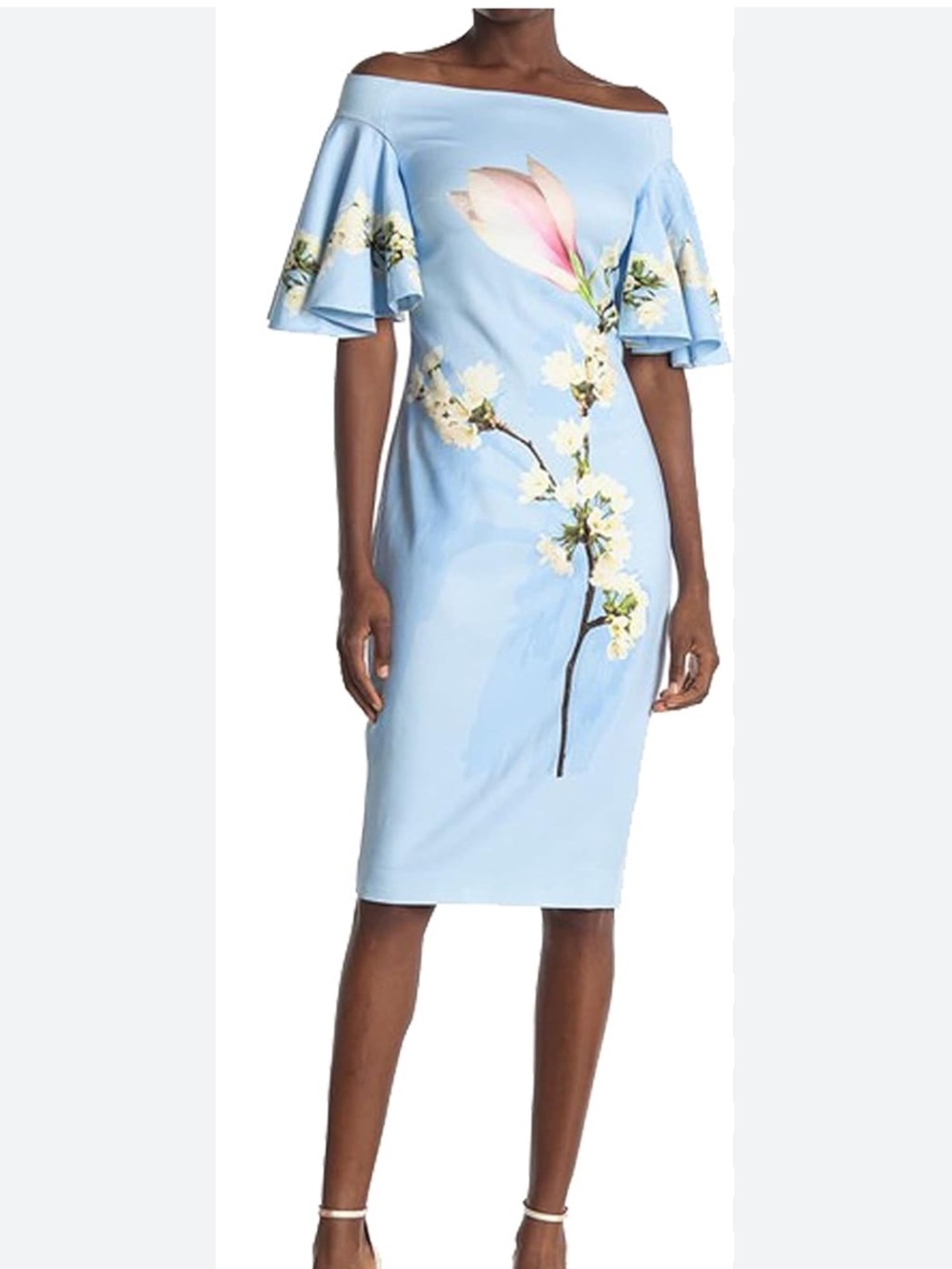 Ted Baker London Pale Blue Lauraen Floral Off The Jamaica